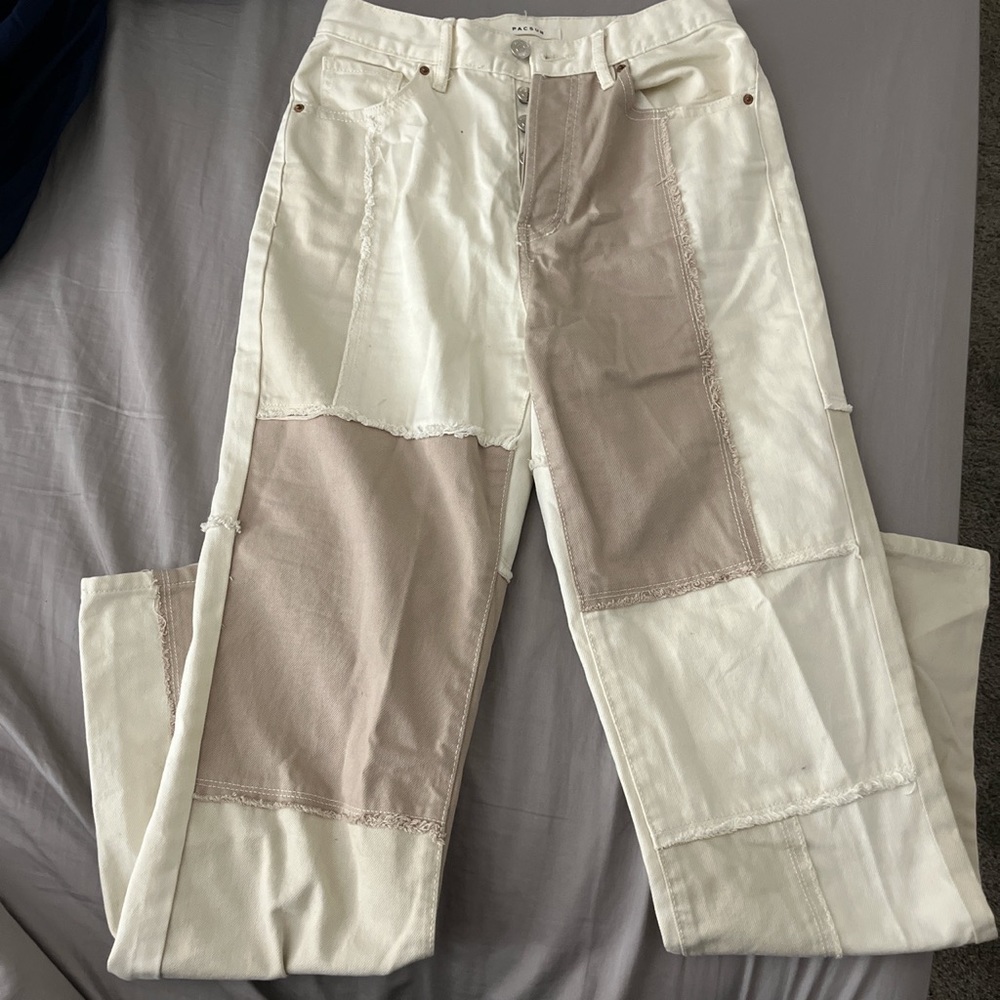 Pacsun patchwork jeans